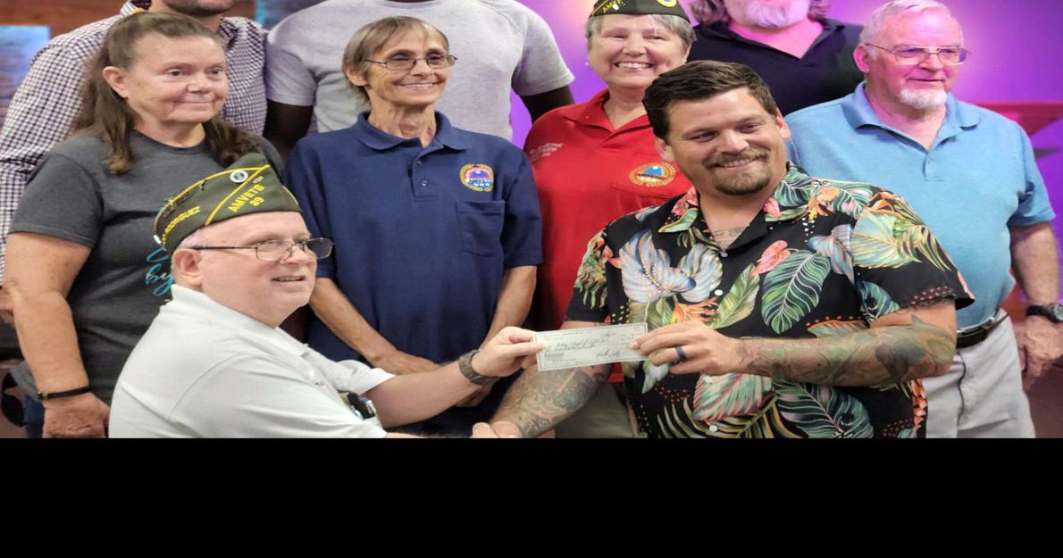 AMVETS Post 89 donates to Calvary Chapel Veterans