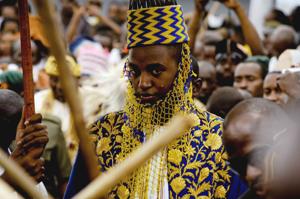 Uganda buries onetime 'boy king' whose death has sparked a succession battle