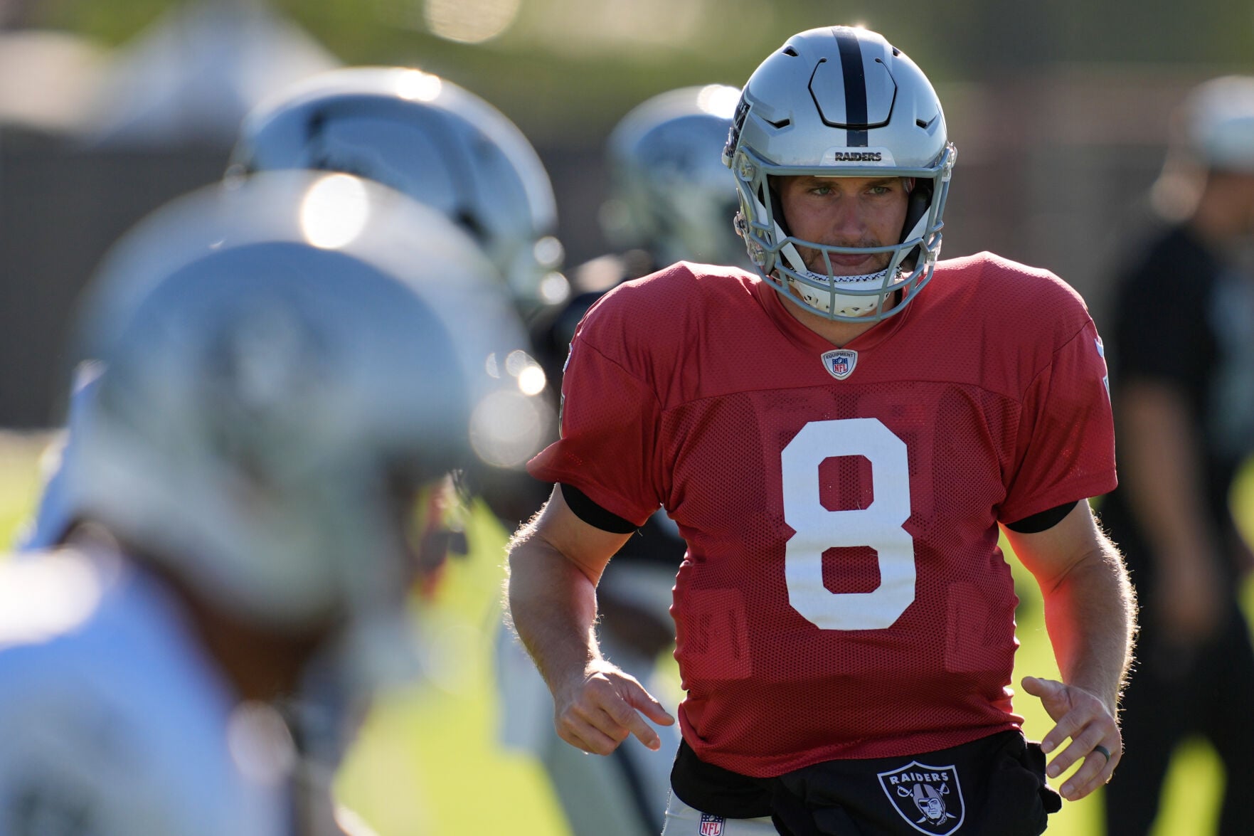 raiders suspension kirk cousins maxx crosby training camp fight