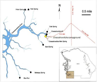 Chassahowitzka River Map