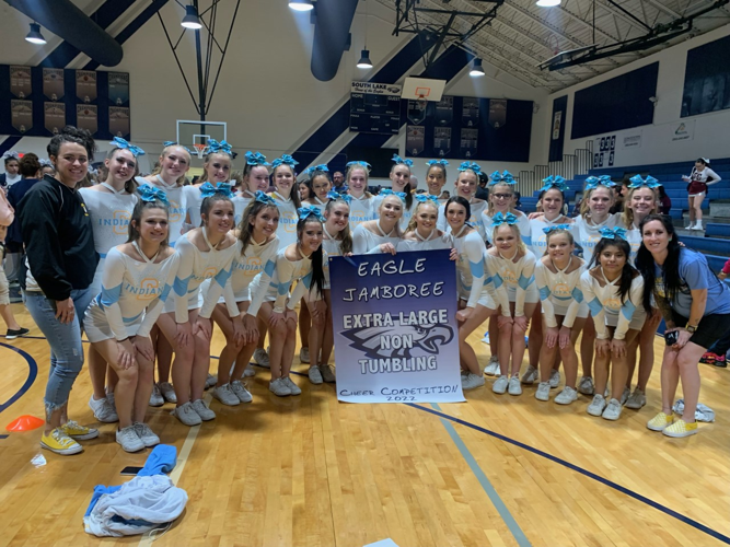 Chiefland Middle High School competitive cheer team earns first place