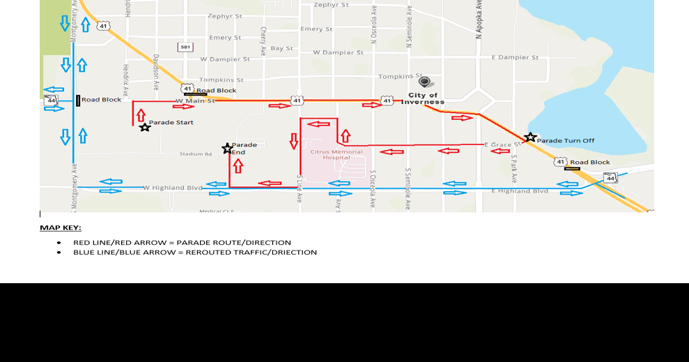 408 Bus Schedule 2022 Christmas Road Closures And Detours For Inverness Christmas Parade | Local News |  Chronicleonline.com