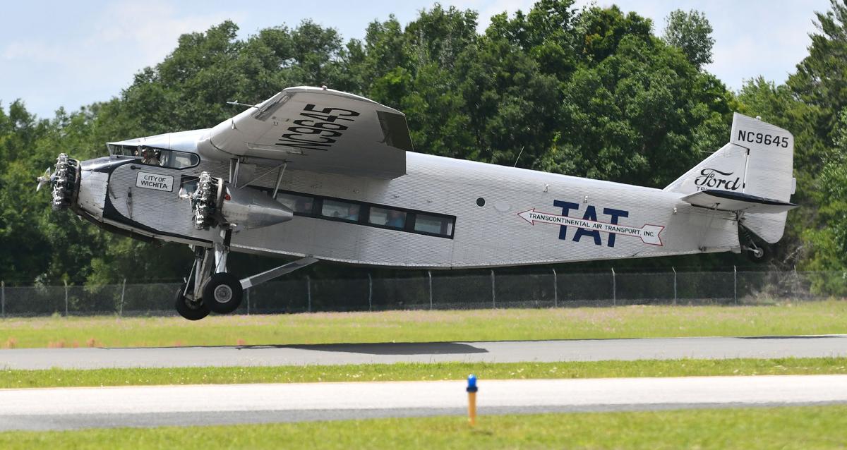 Vintage aircraft Tin Goose takes flight in Ocala, and there's a seat