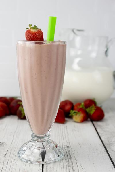 Lactose free smoothie for food