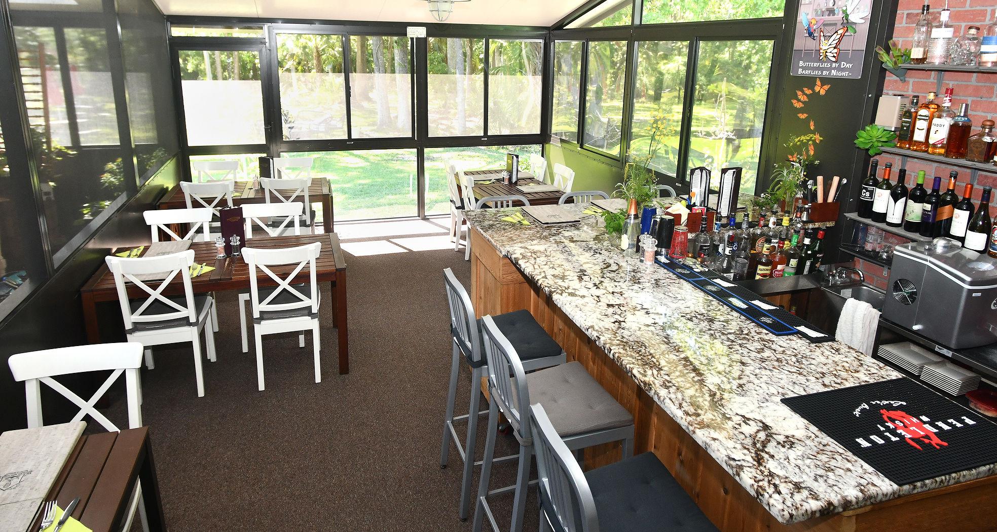 The Greenhouse Bistro & Venue Tranquility with an organic sensibility