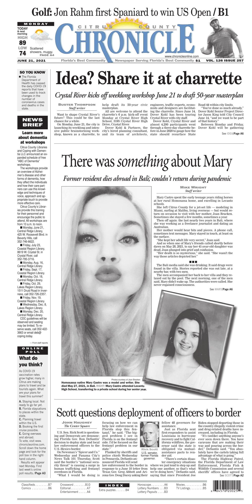 Citrus County Chronicle June 21, 2021 eedition Eedition