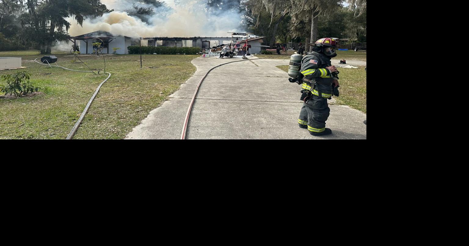 Deputies shoot man who fired at them and set house on fire | Local News ...