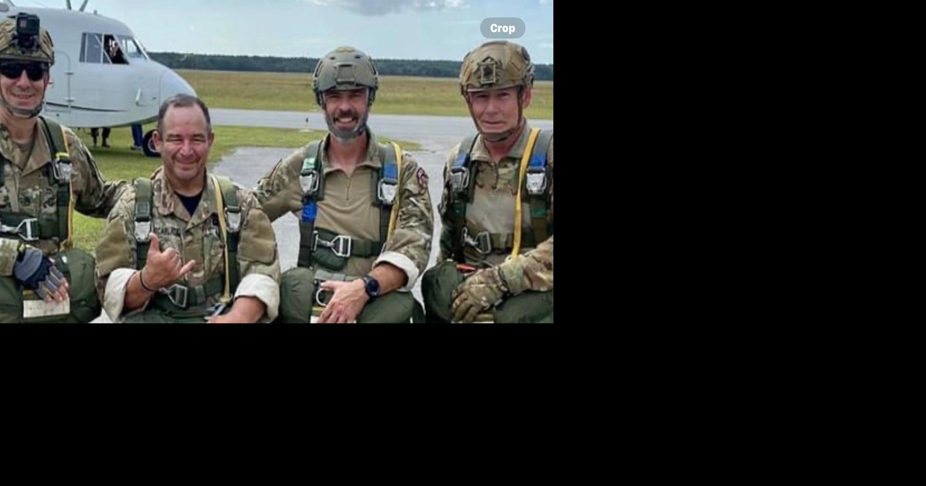 Jumping into the footsteps of history. Parachutist to participate in ...