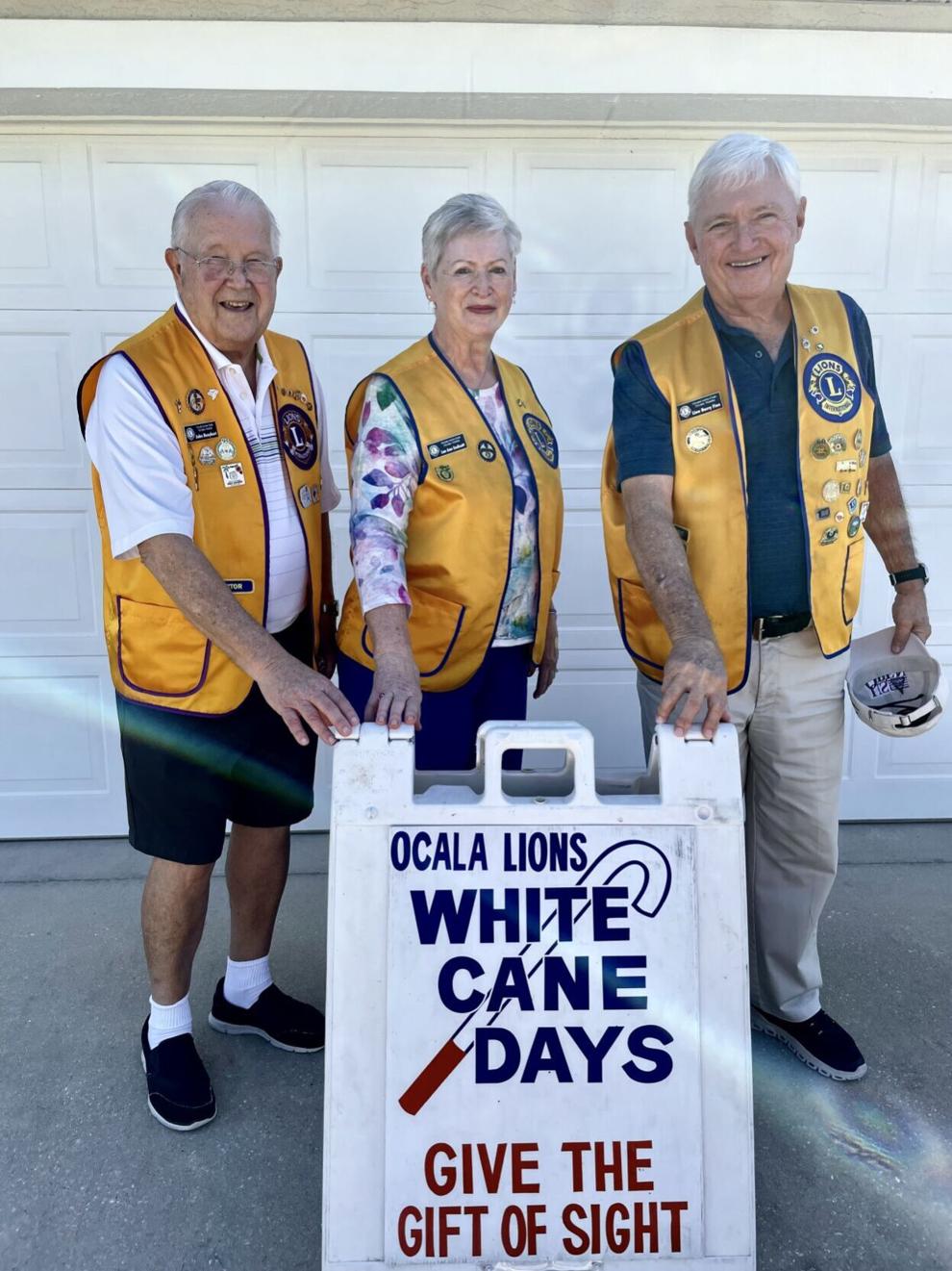 Ocala Lions Club holding fundraiser for National White Cane Day with ...