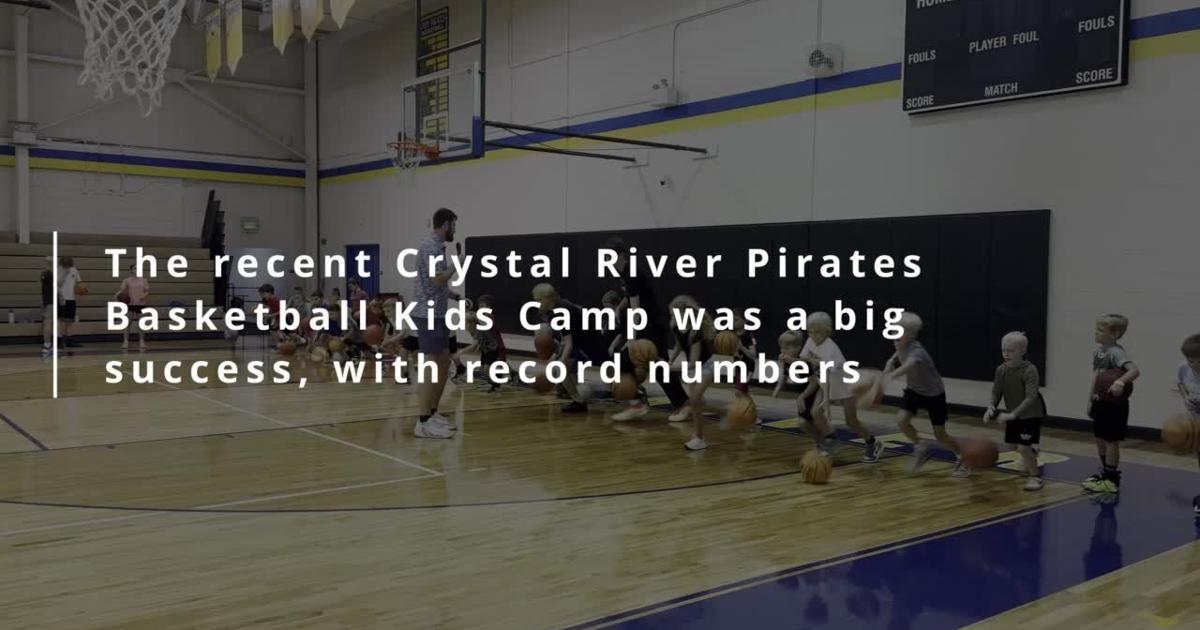 Action from the recent basketball camp at Crystal River