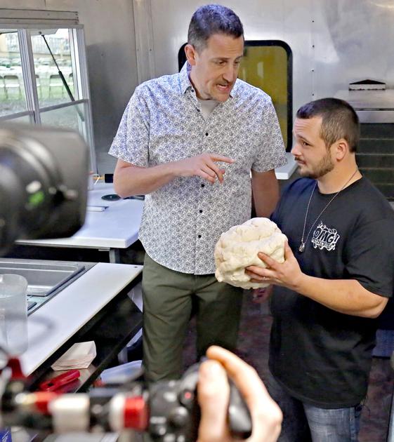 Crystal River S Going To Be On Carnival Eats June 23 And The Chamber S Hosting A Watch Party Local News Chronicleonline Com Noah cappe starts at the delaware state fair, where he'll eat the very stately delaware dog, a hot dog loaded with scrapple. citrus county chronicle