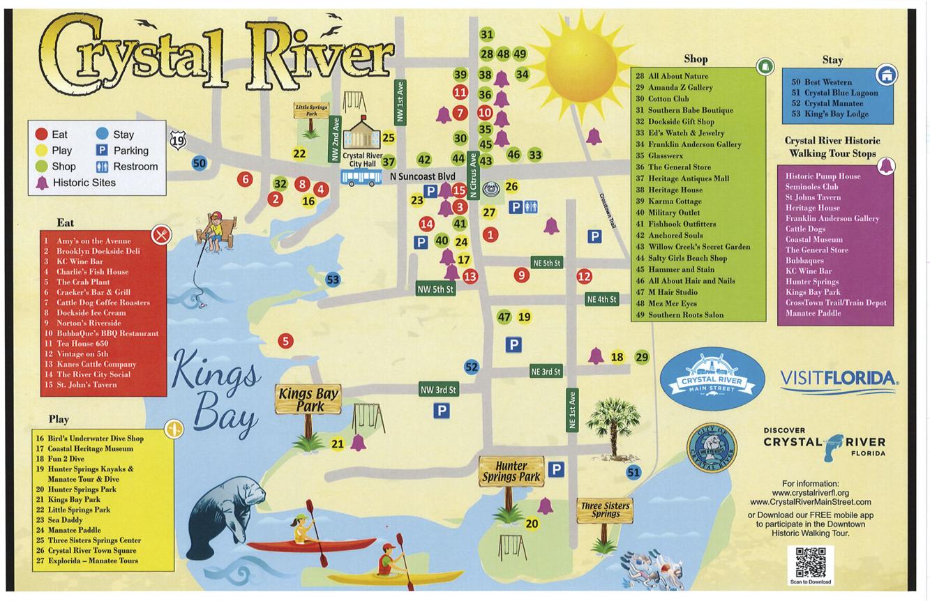 Crystal River Main Street launches mobile guide app for city's downtown attractions | Local News ...