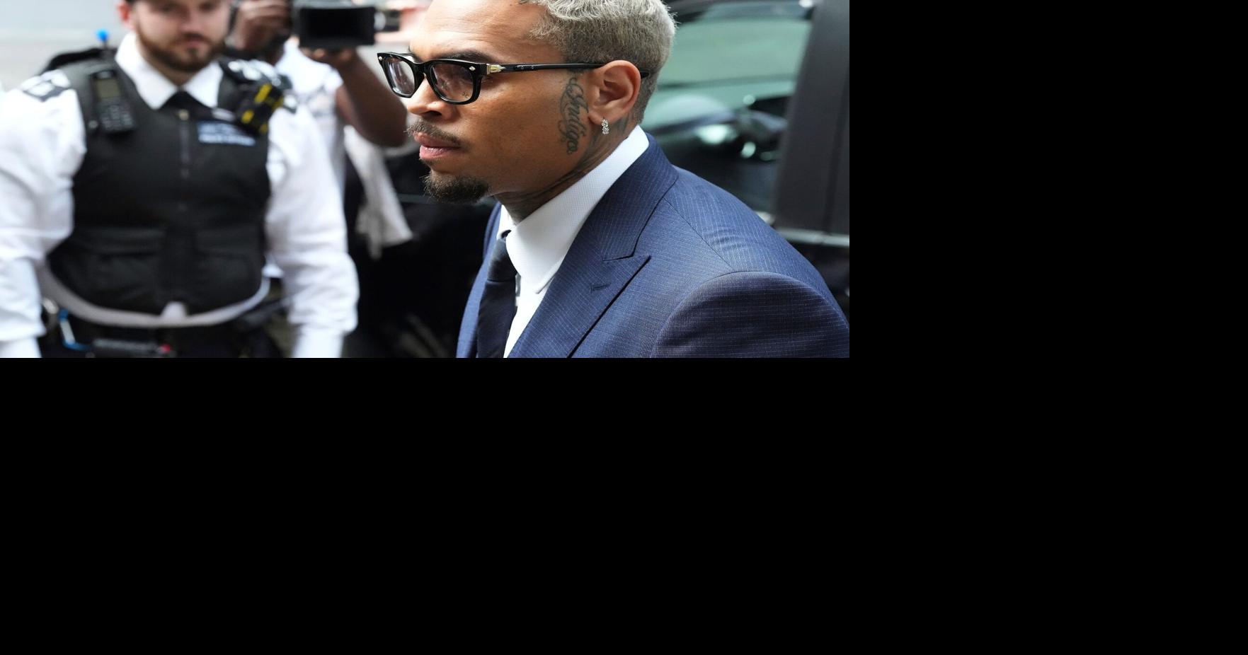 Chris Brown Arrives at UK Court for Nightclub Brawl Sentencing