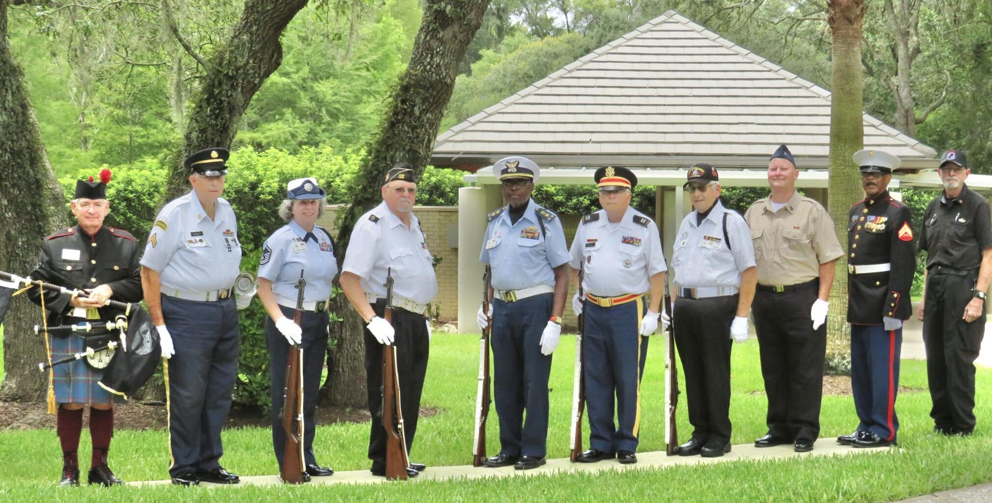 Memorial Honor Guard dedicated to providing military services | Local ...