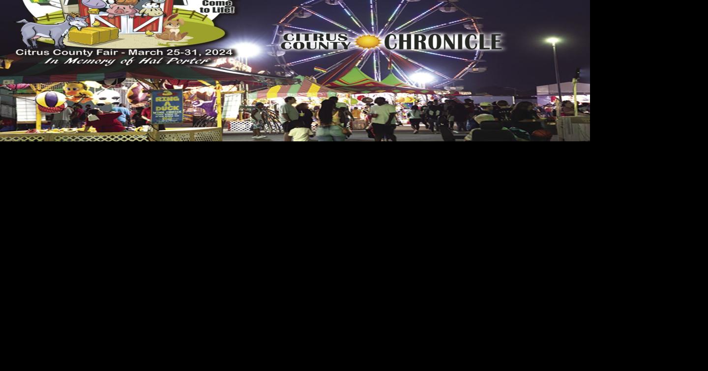 2024 Citrus County Fair cover Things to Do
