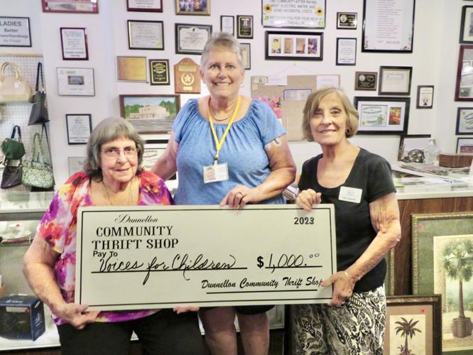 Dunnellon Community Thrift Shop makes more donations Local News