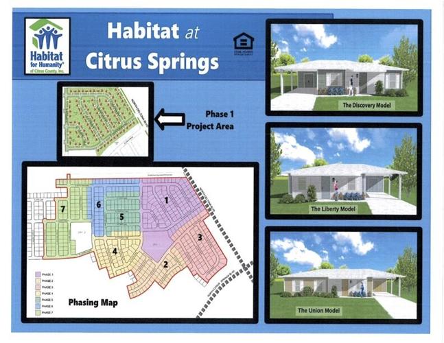 Habitat for Humanity family services director; housing project