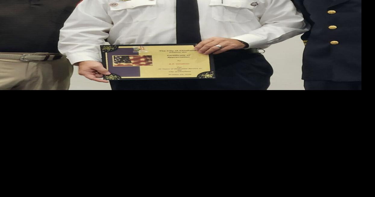 Chiefland Fire Rescue honors service, celebrates promotions | Local ...