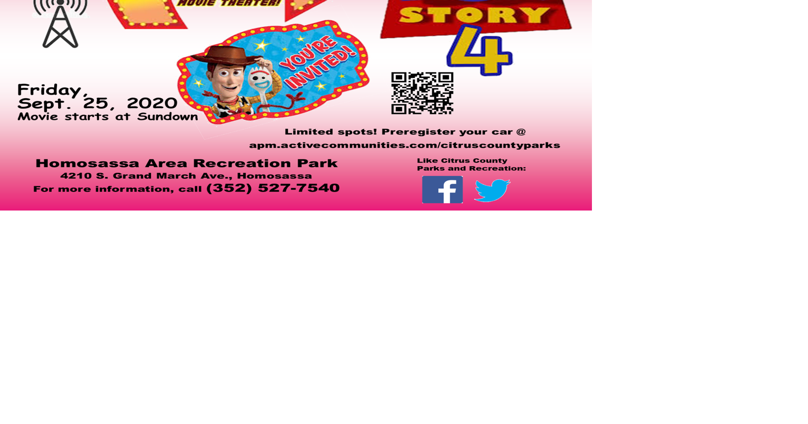 Toy story 4 drive in deals near me