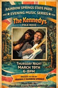 Folk Rock Duo Headlines Rainbow Springs Series