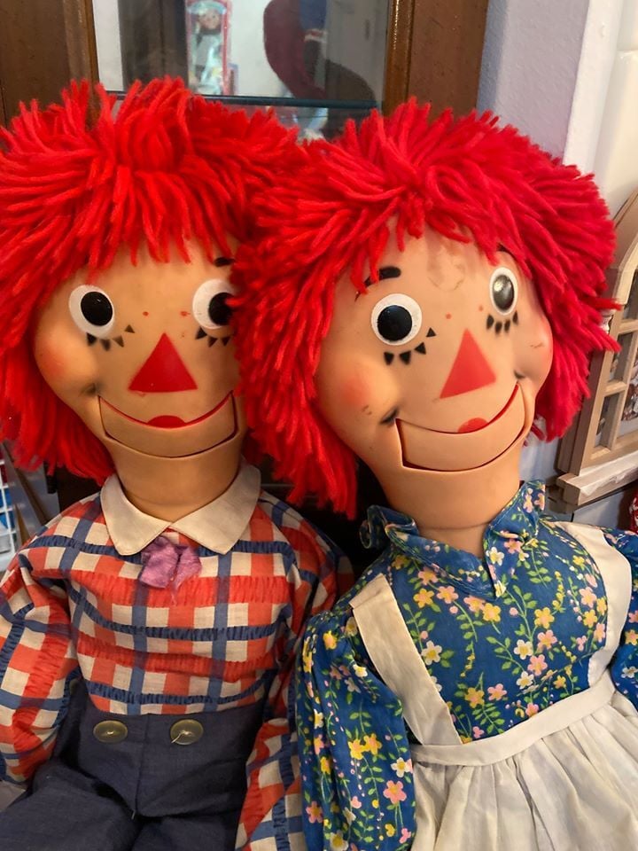 raggedy ann and andy dolls