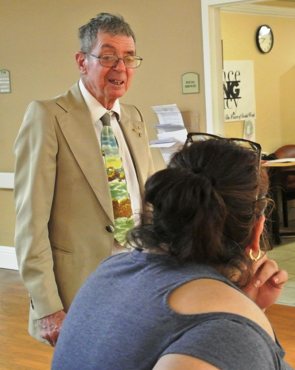 'He’s like fresh flowers' Robert Ramsey, man about town Local News