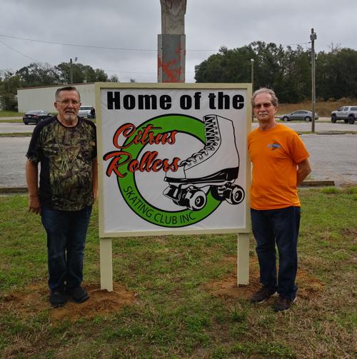 Citrus Rollers Install Sign At Roller Barn Lifestyle