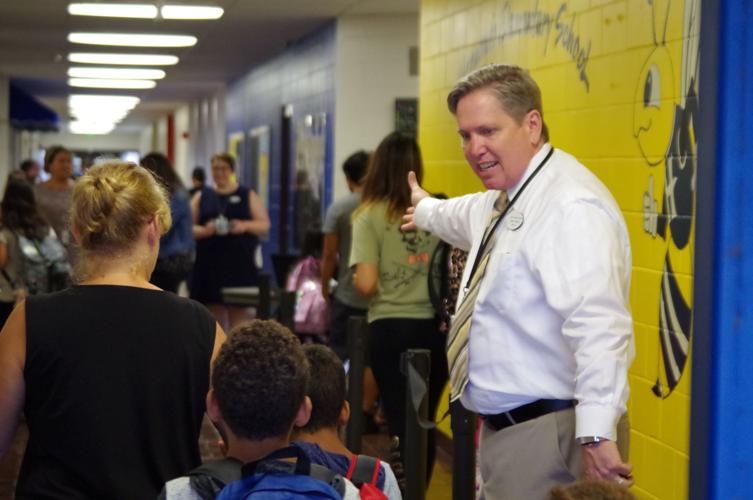 'The parents' vacation' First day of school gets off to smooth start