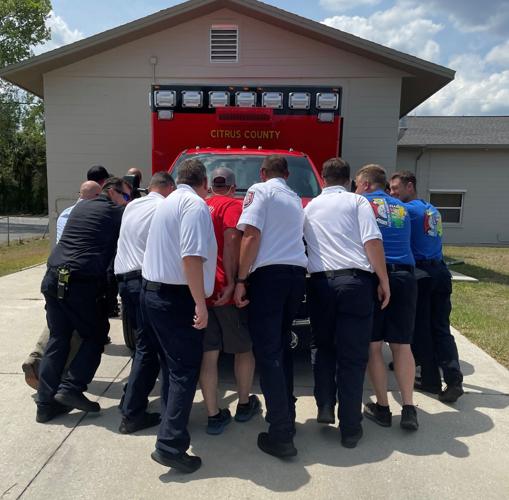 'Pushing in' a new county ambulance Local News