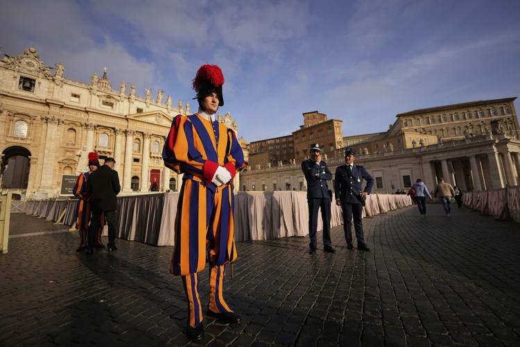 Catholic faithful pay their final respects to Pope Francis as public