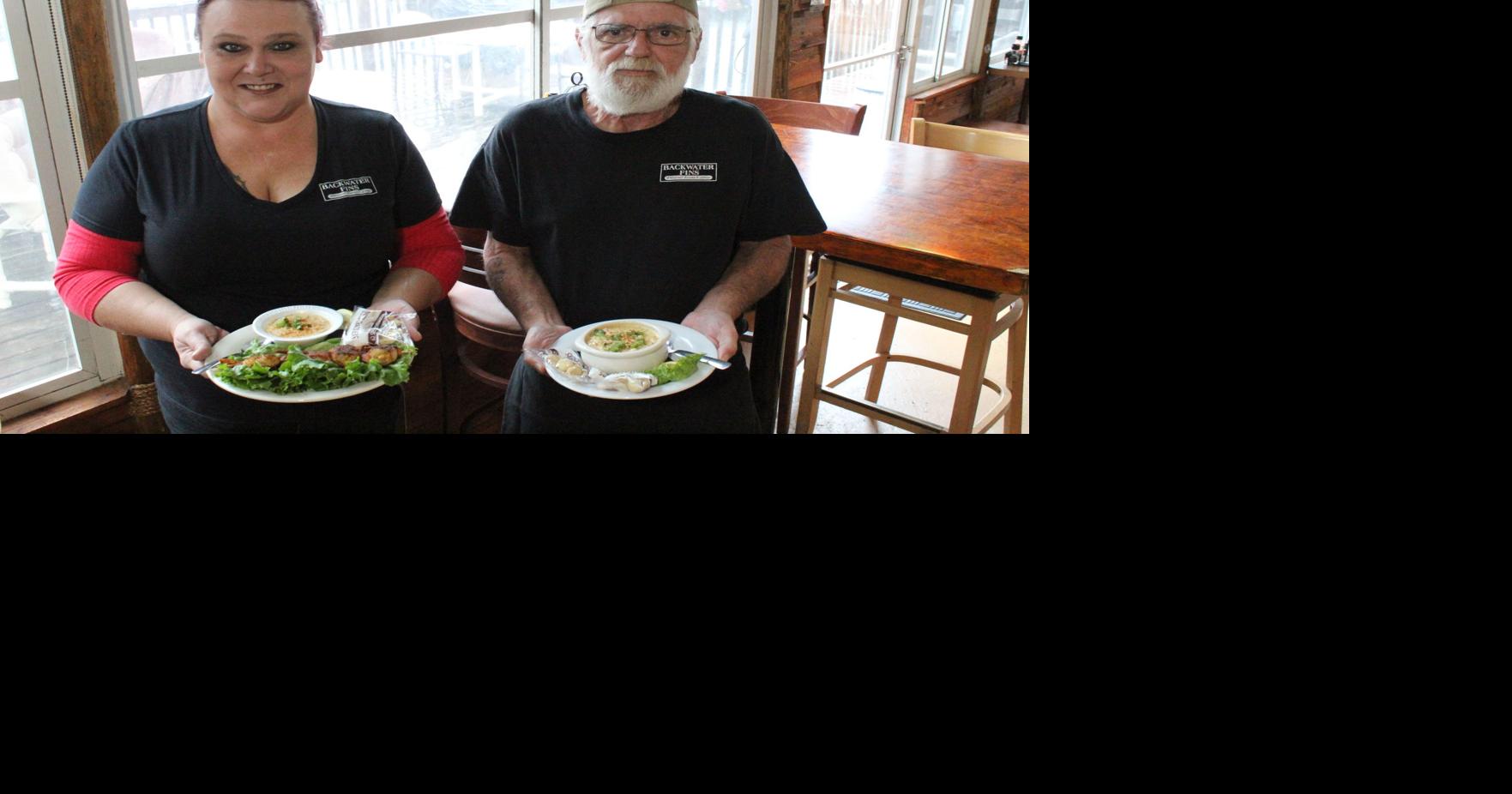 Backwater Fins Signature seafood in a seaside setting Let's Eat in