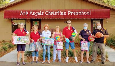VFW and Auxiliary Post 8189 donate to Ark Angels