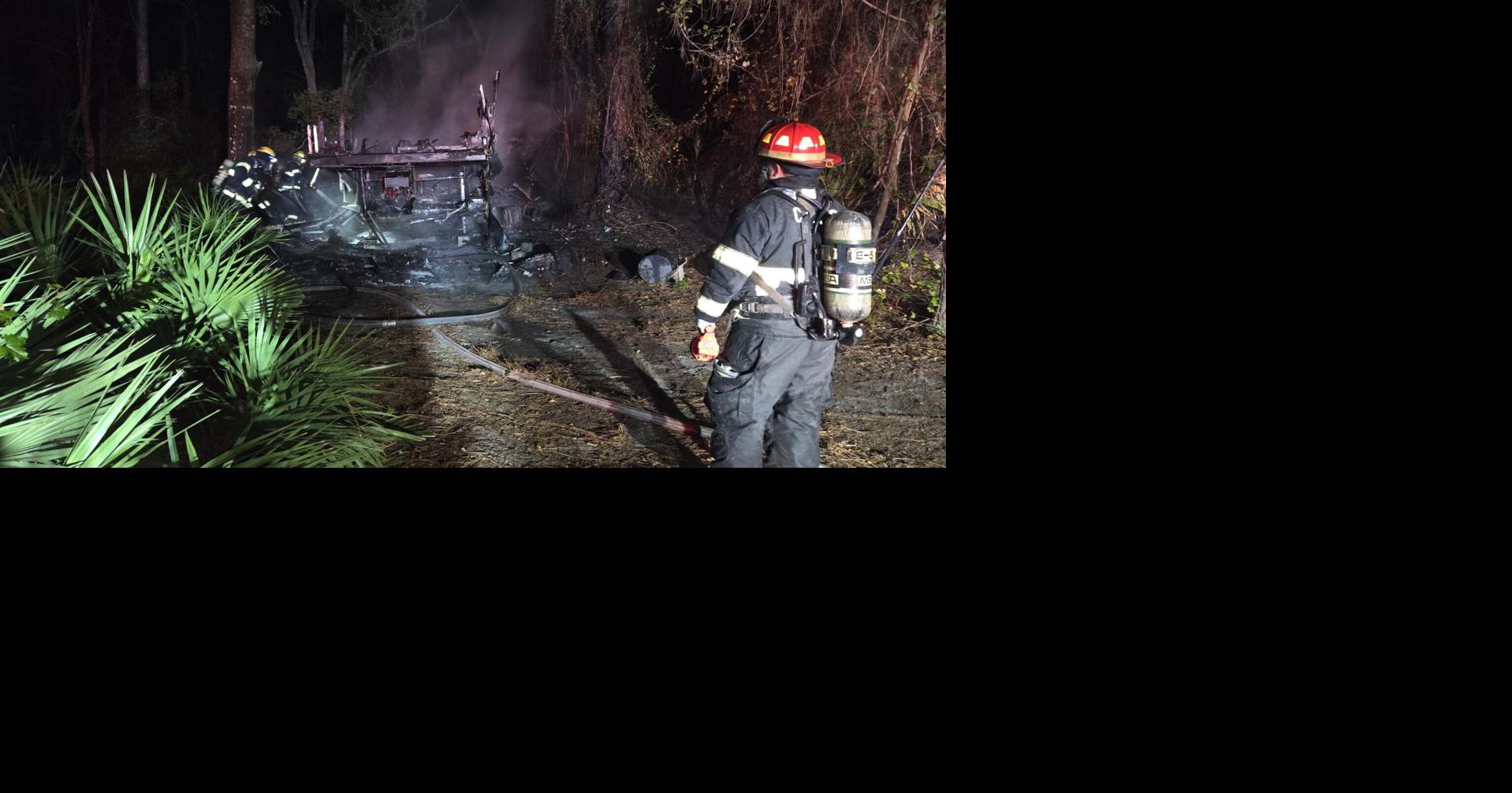 Early morning fire destroys camper in Inverness | Local News ...