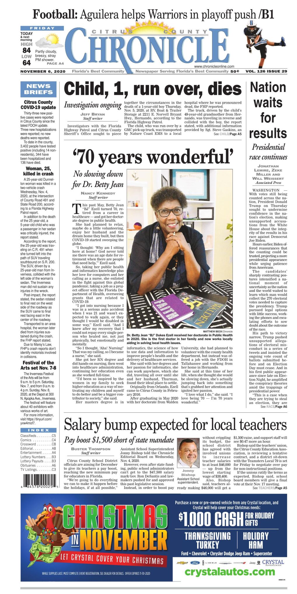 Citrus County Chronicle Nov 6, 2020 eedition Eedition