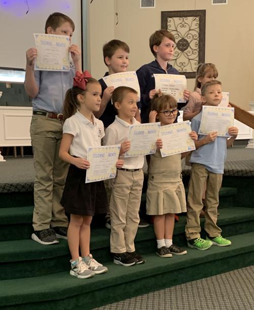 Inverness Christian Academy names Students of the Month