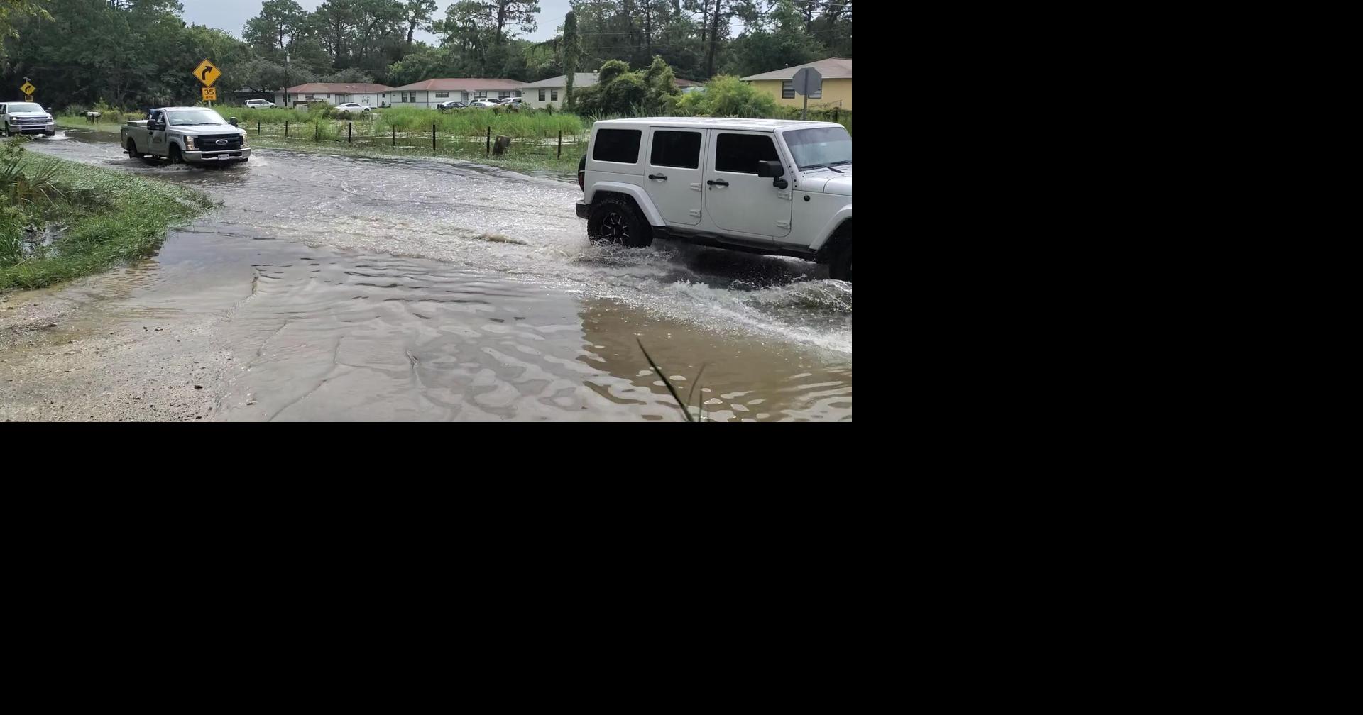 Road flooding at South Lantana Way and Homosassa Trail Local News
