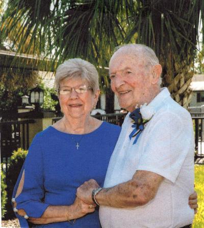 Donald Spencer and Margaret Peters anniversary