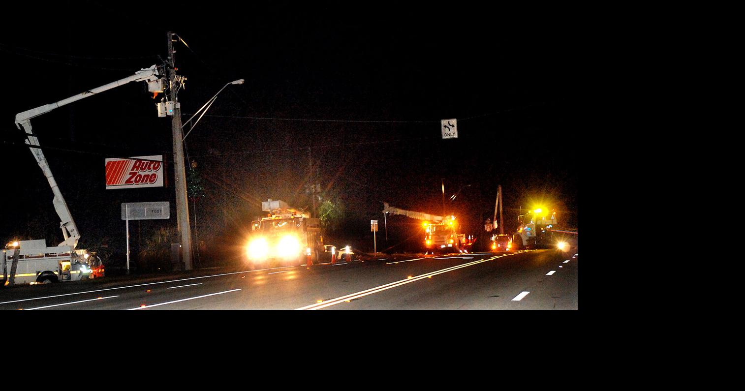 Crews repair power lines after Thursday night accident | News ...