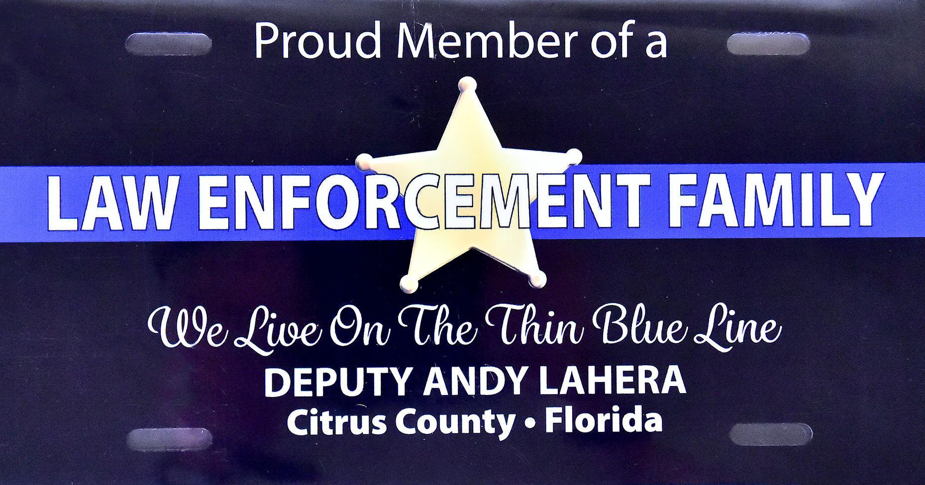 Five new local businesses selling fundraising license plates to benefit injured deputy - Vimarsana News