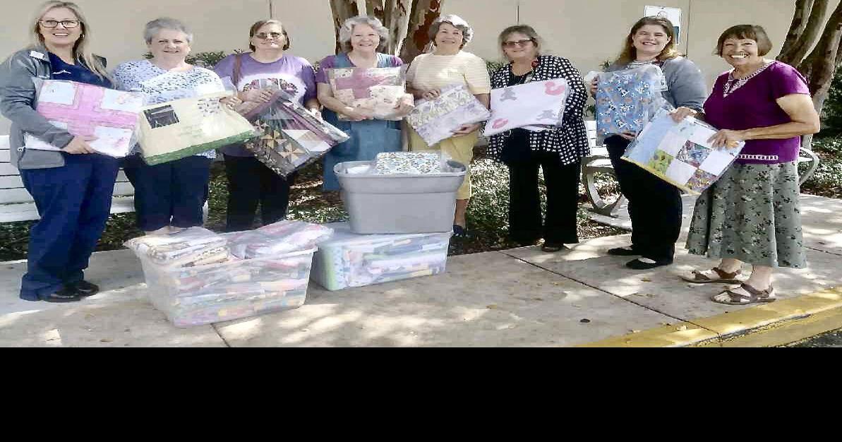 Quilting group presents hospital with children’s quilts Local News