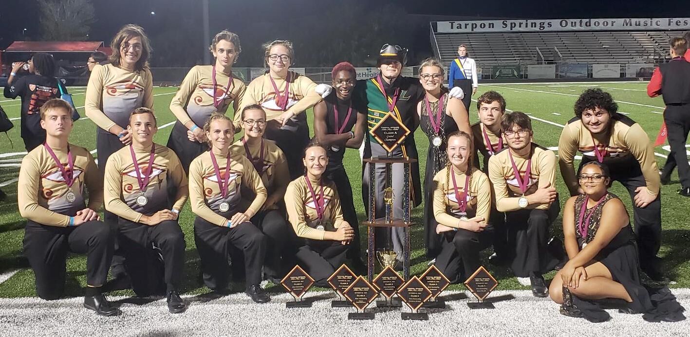 LHS marching band sweeps regional competition; tunes up for state