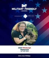 Chris Ann Phillips, Guardian Angels Medical Service Dogs CAO, named Pittsburgh Veteran of the Year