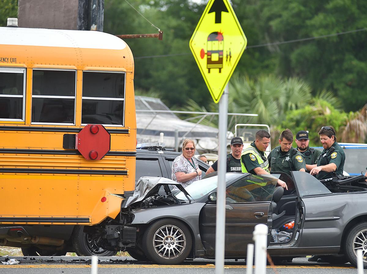 Girl 8 Dies After Car Hits Citrus High School Bus Students Uninjured Local News Chronicleonline Com