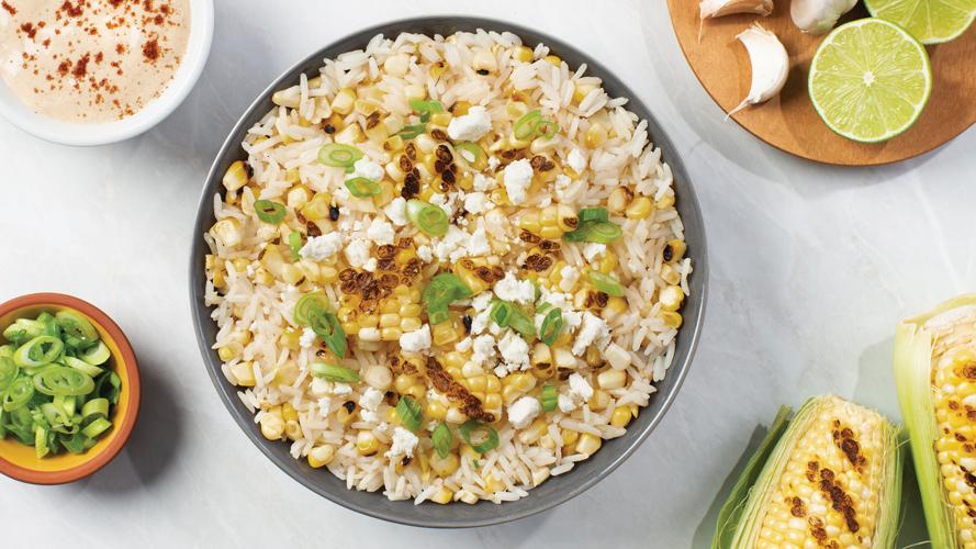 CC Mexican grilled corn salad
