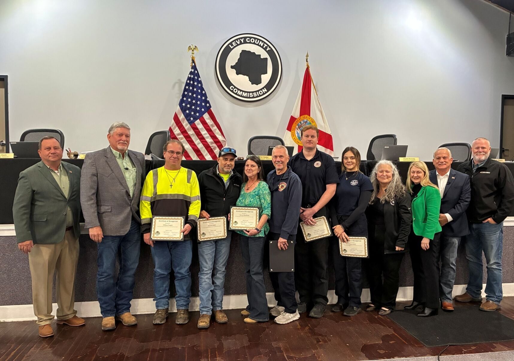 Levy County honors employees for years of service | Local News ...