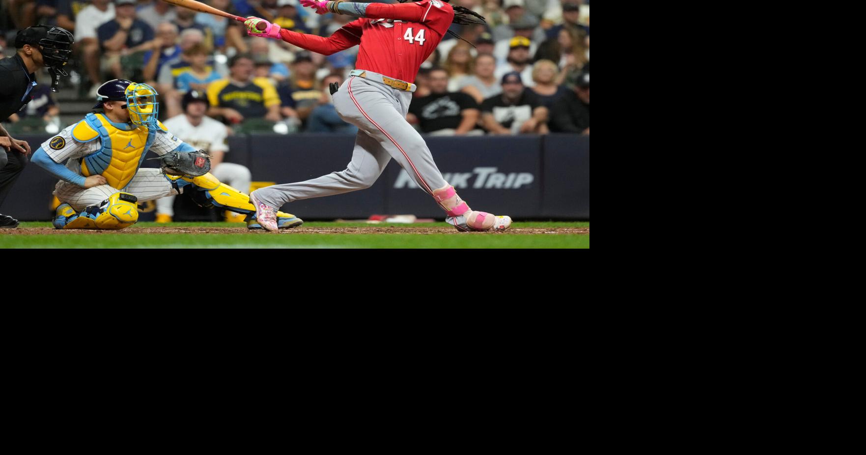 Reds Brewers Baseball
