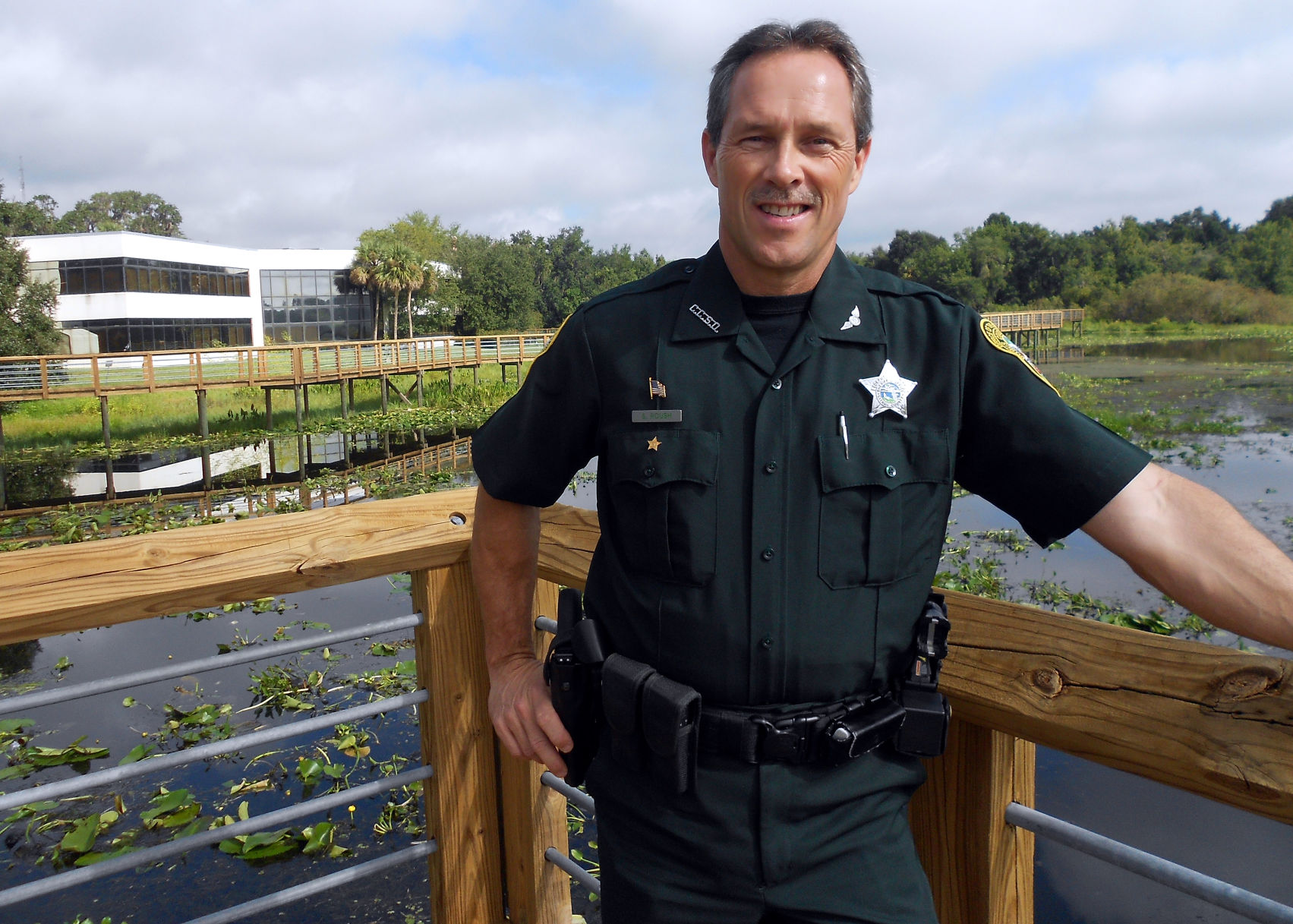 Veteran deputy turns in badge for fishing pole News