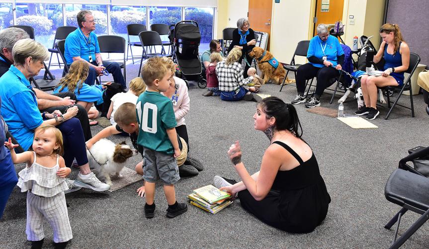 Paws for Friendship partners with local library for kids' reading to ...