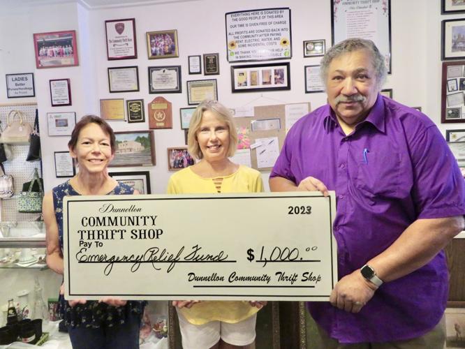 Dunnellon Community Thrift Shop makes more donations Local News