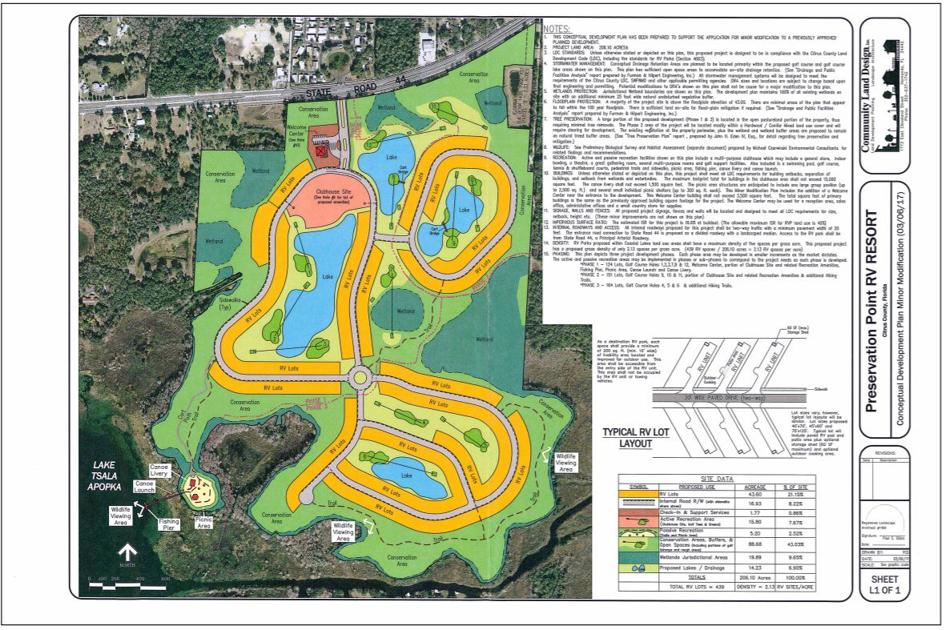Owner Of Rv Resort Project Asking To Be Annexed By Inverness Local News Chronicleonline Com